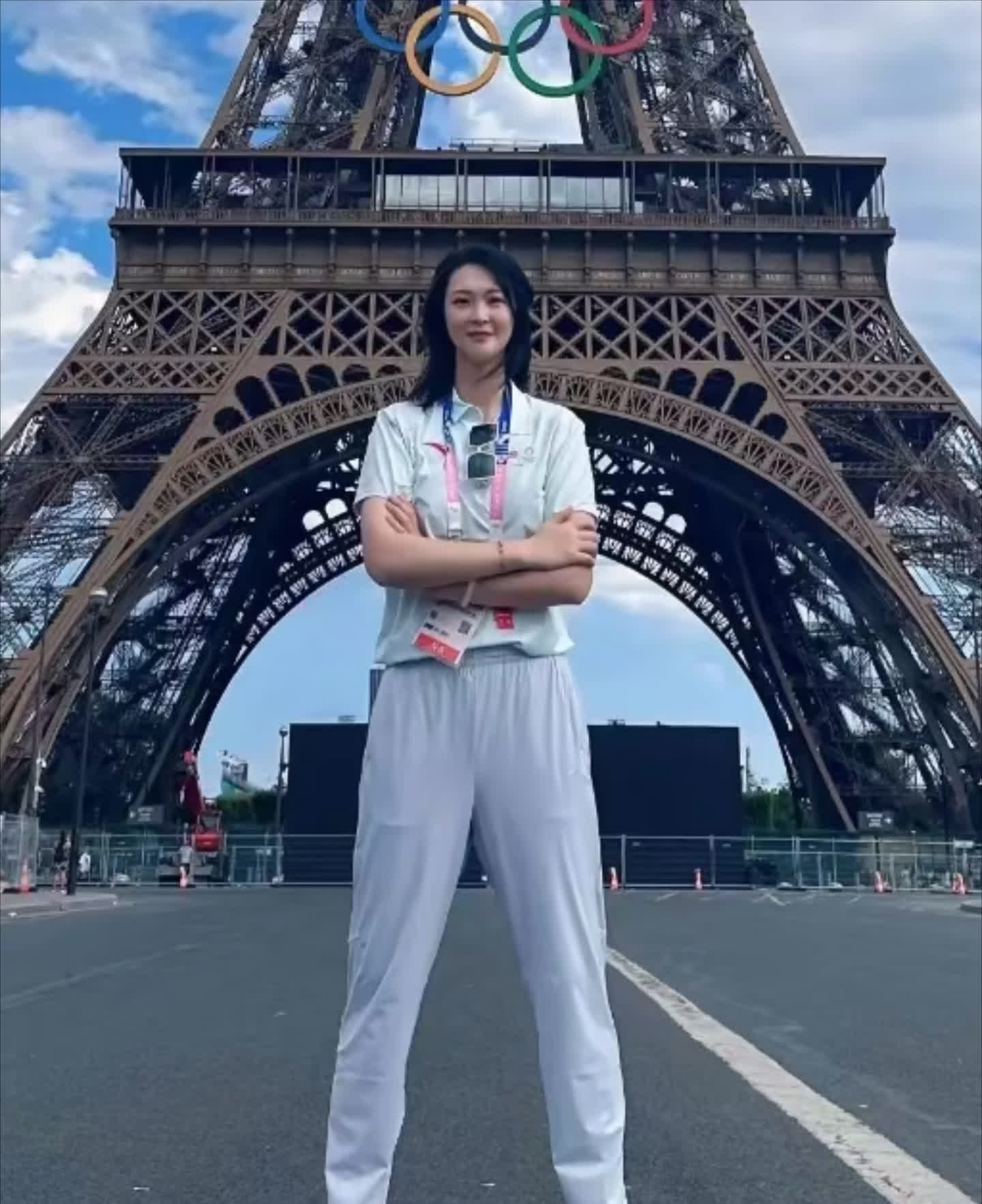 美女选手风采翩翩赢得万千观众