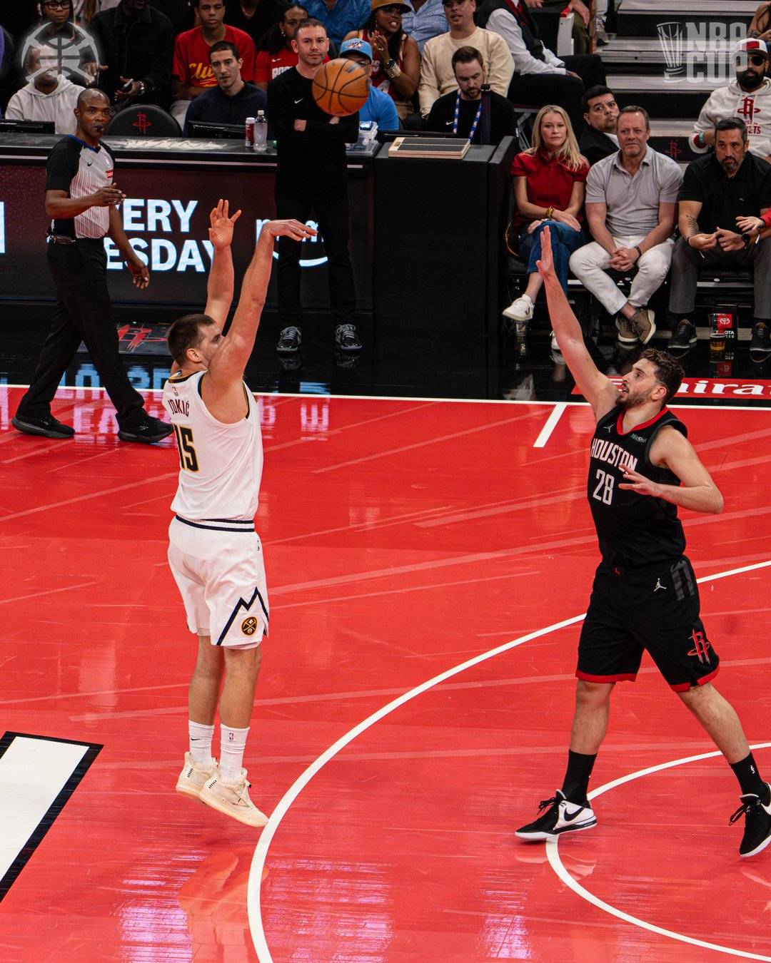 快船完胜火箭，约基奇关键制胜